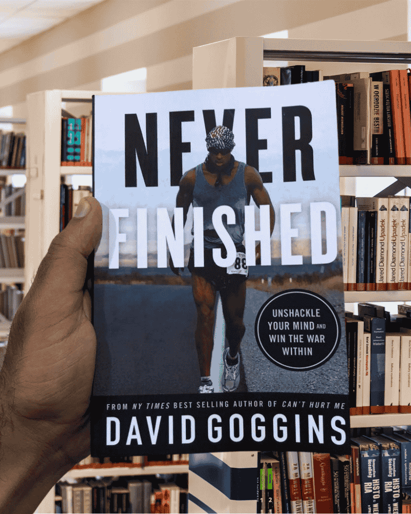 Cover of the book Never Finished by David Goggins