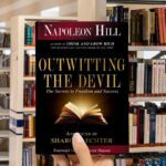 Cover of 'Outwitting the Devil' by Napoleon Hill, featuring a dark, stormy background with bold white and red typography.
