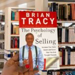 Cover of the book “The Psychology of Selling” by Brian Tracy, featuring bold red and yellow typography with a professional design.